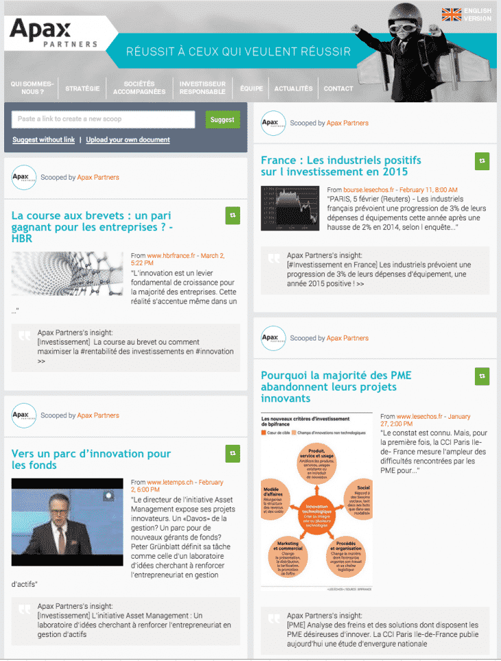 Apax - Formation reseaux sociaux