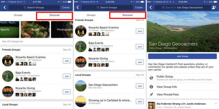 Rouge Discover Facebook