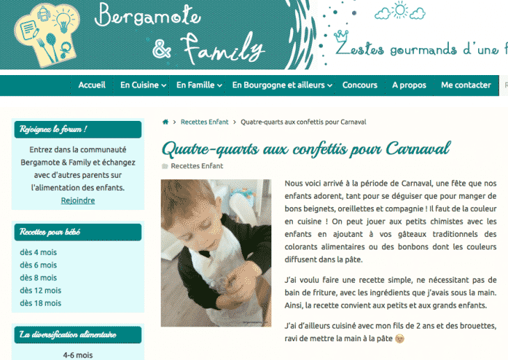 Bergamote et Family 2