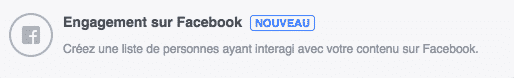 Ciblage Internautes Page Facebook