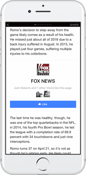 Incitation Aimer Page Facebook