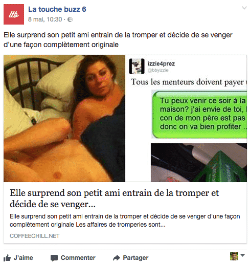 Contenu faible qualite