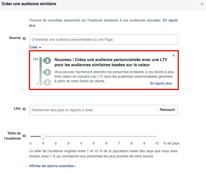 Acheteurs reguliers Facebook