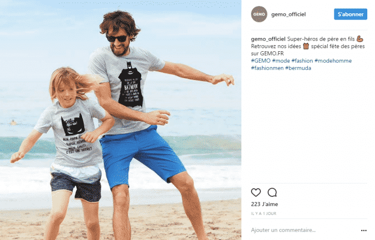 Hashtags Gemo