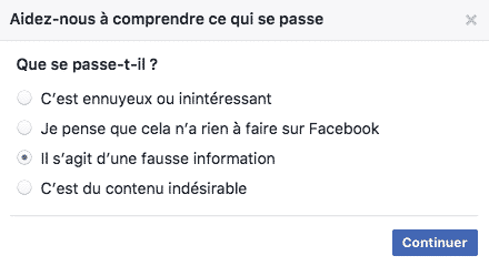 Fake News Facebook